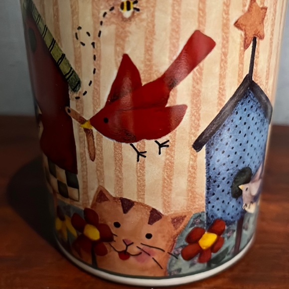 Lang and Wise “Birdsong”  Collector Coffee Mug, 1999, By Debi Hron, 12 oz. - Picture 1 of 14